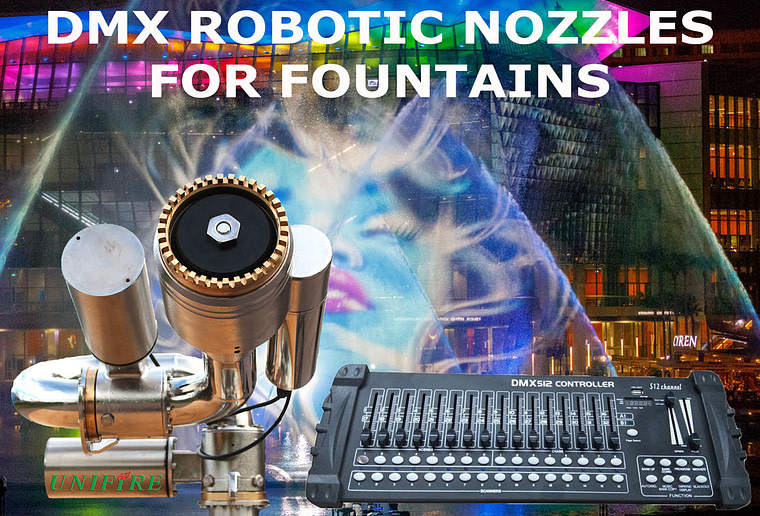 Unifire DMX Water Cannons